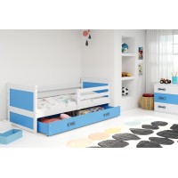 Gulta RICO 90x200 balts/zils